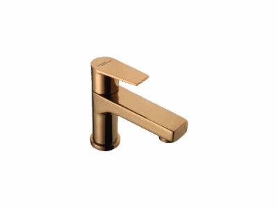 PILLAR COCK FAUCET IN ROSE GOLD