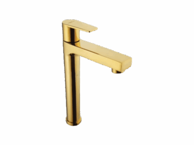PILLAR COCK TALL TAP IN GOLD
