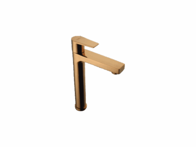 PILLAR COCK TALL TAP IN ROSE GOLD