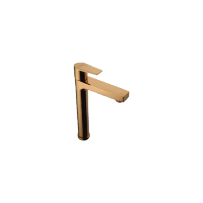 PILLAR COCK TALL TAP IN ROSE GOLD