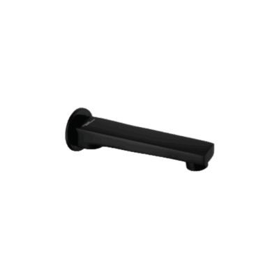 BATHTUB SPOUT IN CHROME BLACK
