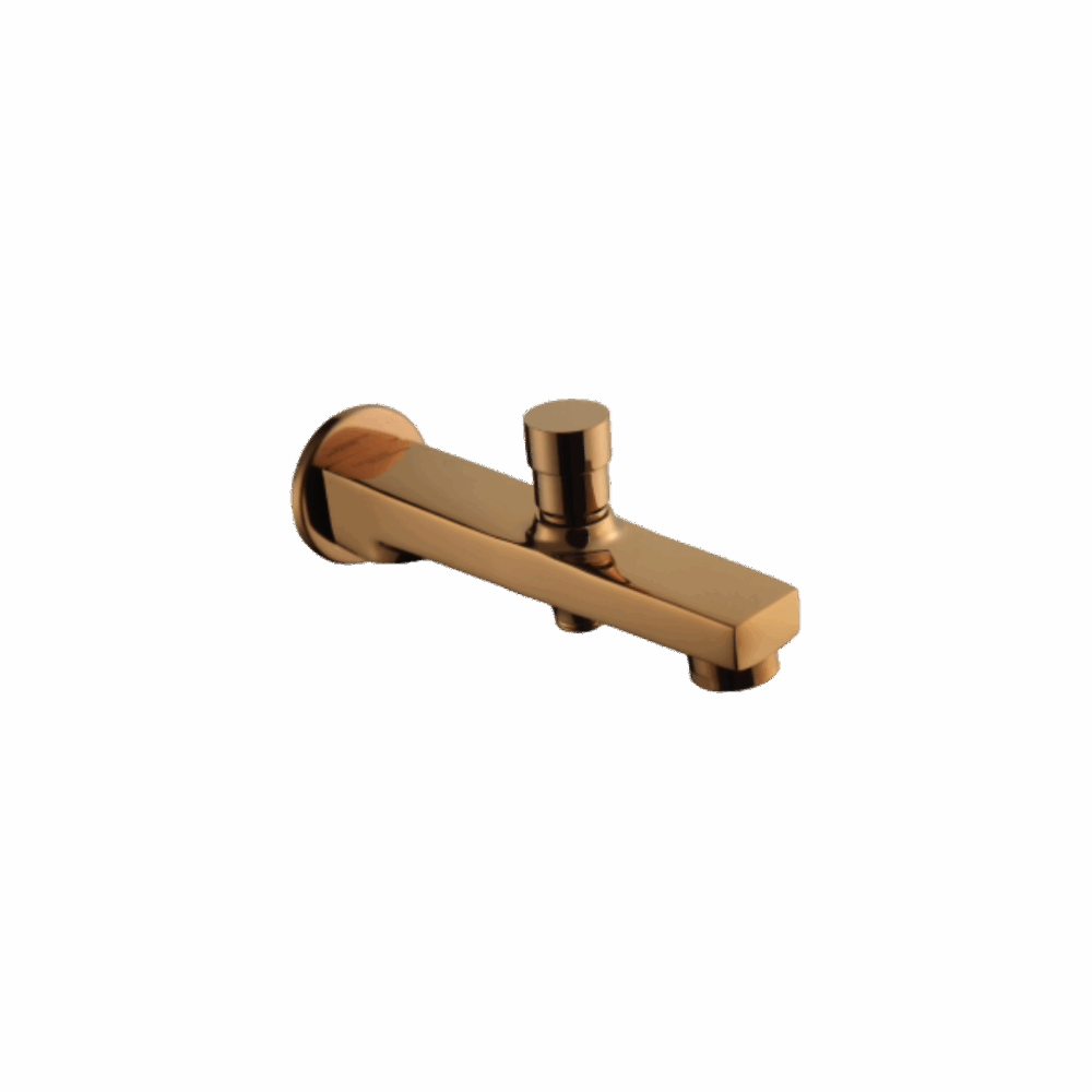 BATHTUB SPOUT WITH TIP-TON IN ROSE GOLD