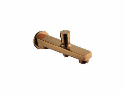 BATHTUB SPOUT WITH TIP-TON IN ROSE GOLD