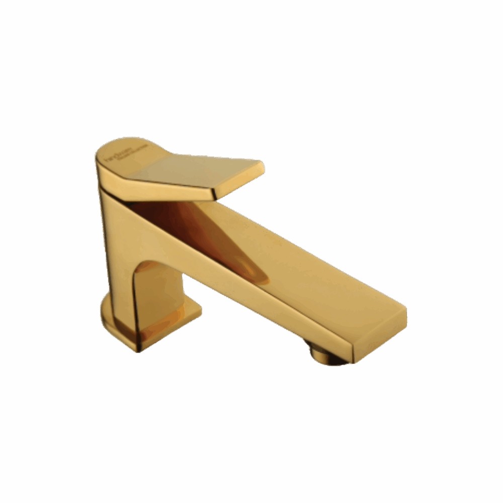 PILLAR COCK FAUCET IN GOLD
