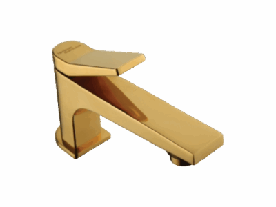 PILLAR COCK FAUCET IN GOLD