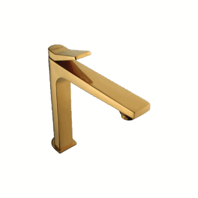 PILLAR COCK TALL TAP IN  GOLD