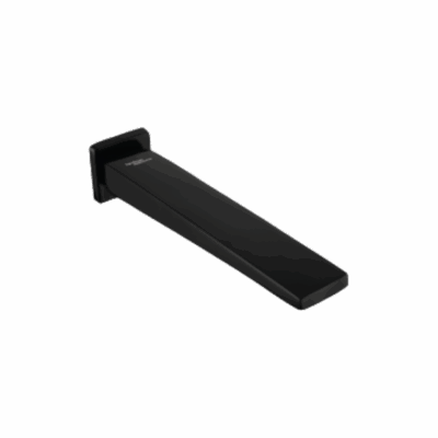 BATHTUB SPOUT IN CHROME BLACK