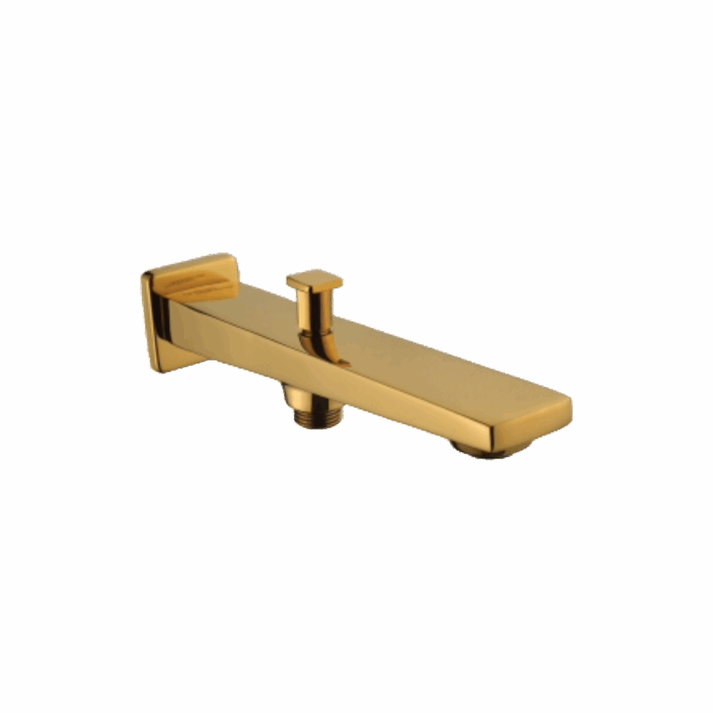 BATHTUB SPOUT WITH TIP-TON IN GOLD