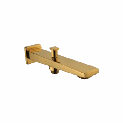 BATHTUB SPOUT WITH TIP-TON IN GOLD