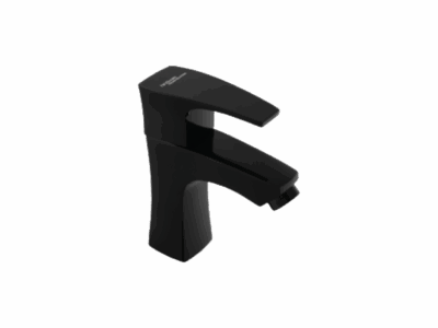 PILLAR COCK IN CHROME BLACK