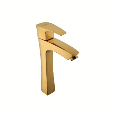 PILLAR COCK TALL TAP IN GOLD