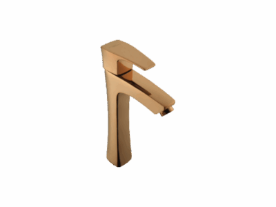 PILLAR COCK TALL TAP IN ROSE GOLD