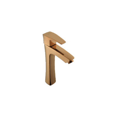PILLAR COCK TALL TAP IN ROSE GOLD