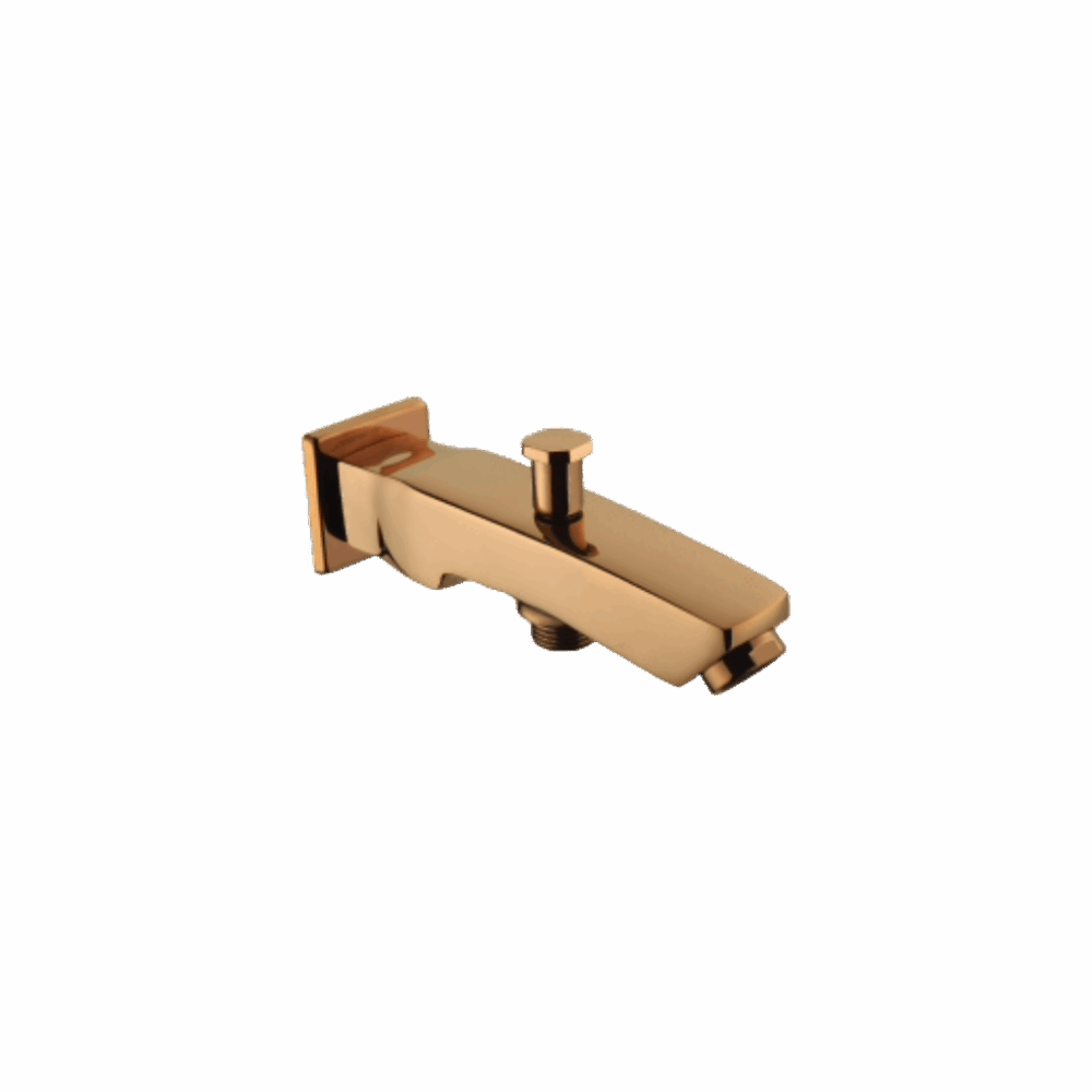 BATHTUB SPOUT WITH TIP-TON IN ROSE GOLD