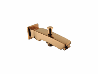 BATHTUB SPOUT WITH TIP-TON IN ROSE GOLD