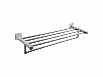 Geometric Towel Rack