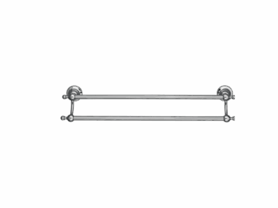 Urban Double Towel Bar(Hollow)