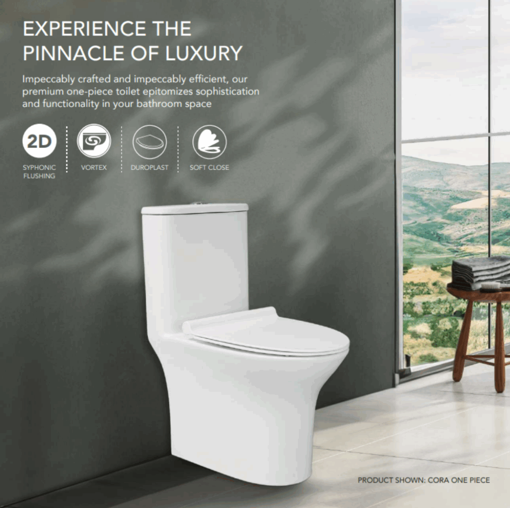 CORA One Piece Water Closet - Image 3