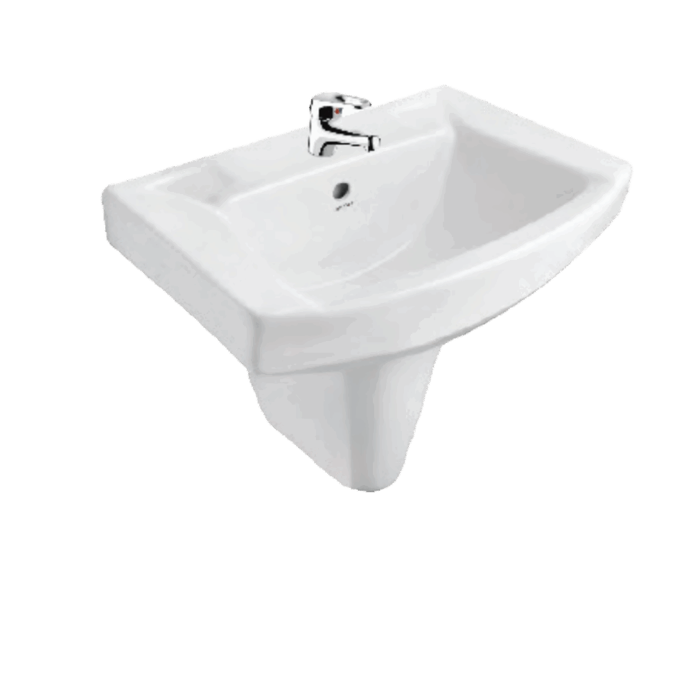 VIKING Half Pedestal Wash Basin