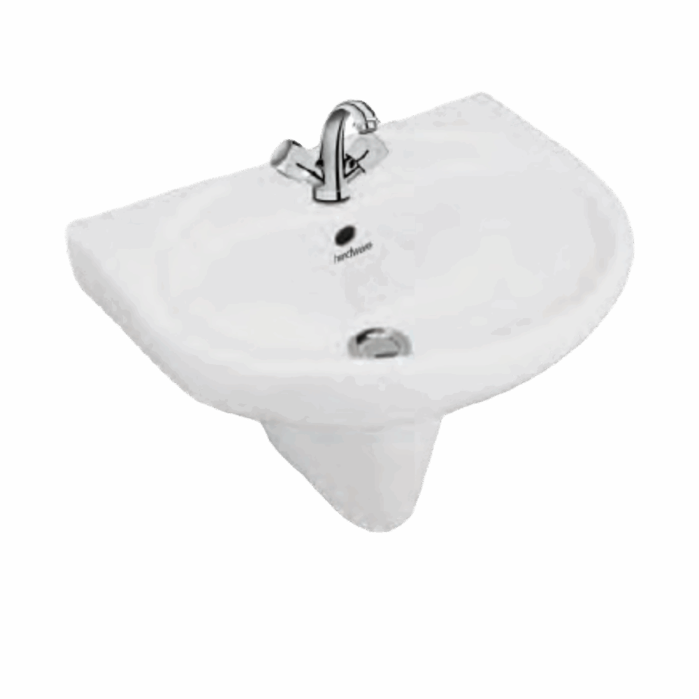 Cleo Half Pedestal Wash Basin