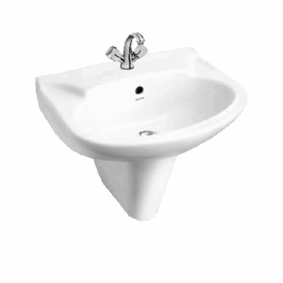 ALTO Half Pedestal Wash Basin