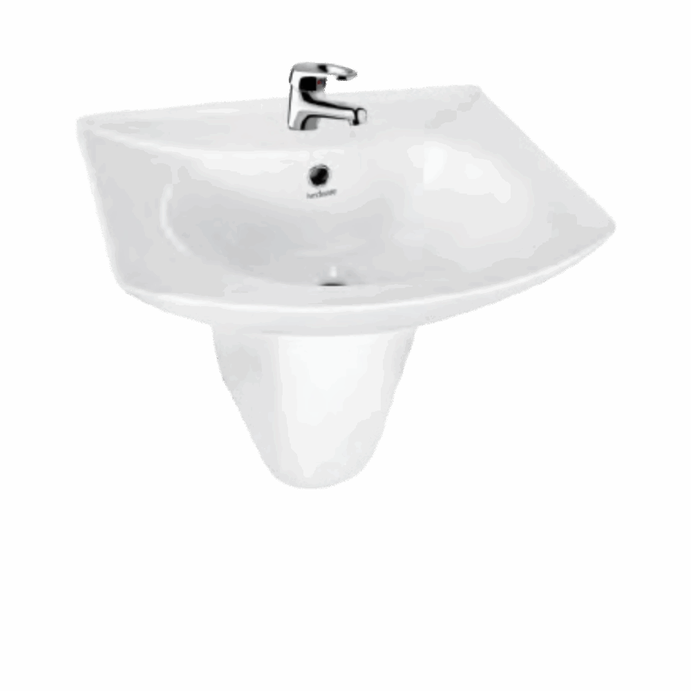STUDIO Half Pedestal Wash Basin