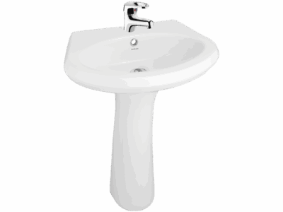 ARIEL Full Pedestal Wash Basin