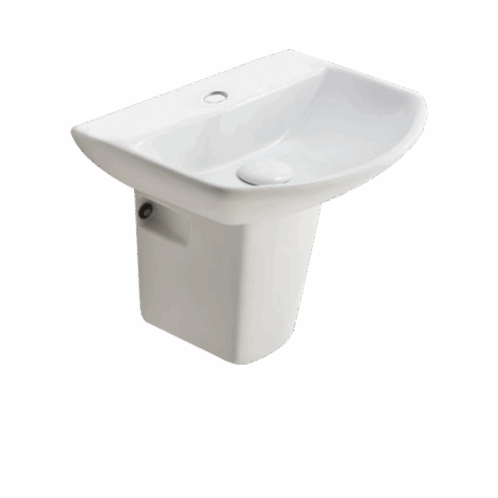 ETIOS Half Pedestal Wash Basin