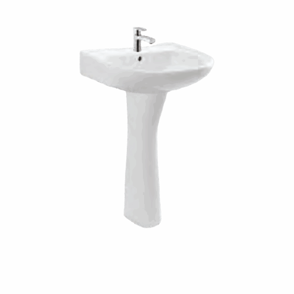 SLICK Full Pedestal Wash Basin