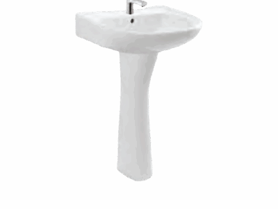 SLICK Full Pedestal Wash Basin
