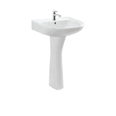 SLICK Full Pedestal Wash Basin