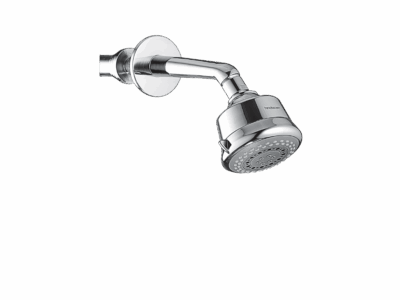 3 Flow 90 mm Overhead Shower