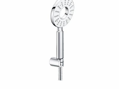 Polo White Hand Shower WT 1.5 m Hose Pipe & Hook