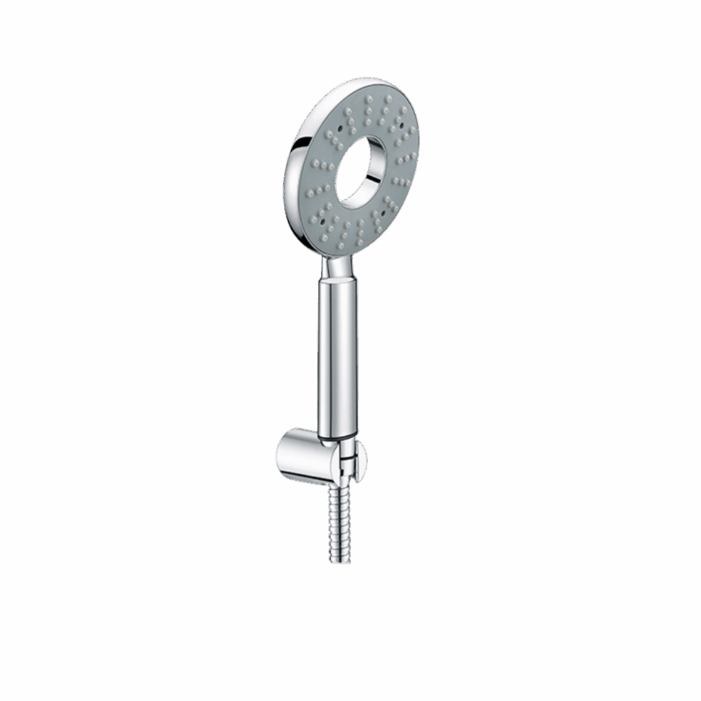 Polo Grey Hand shower with 1.5 m Hose Pipe & Hook