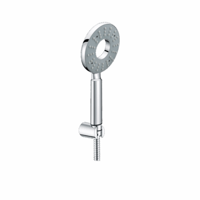 Polo Grey Hand shower with 1.5 m Hose Pipe & Hook