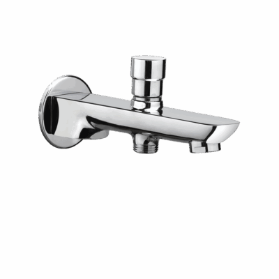 Fluid Bathtub Spout Tip Top with Flange