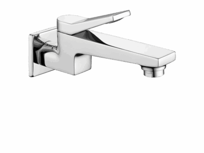 Edge Bib Cock with Wall Flange