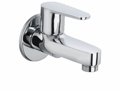 Cora Bib Cock with Wall Flange