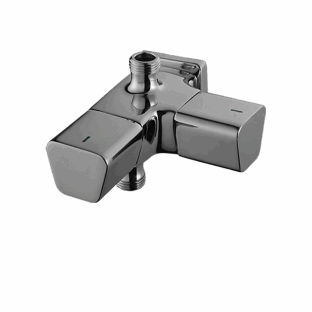 Angle Cock 2 Way with Wall flange