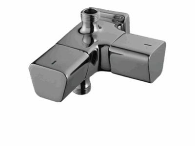 Angle Cock 2 Way with Wall flange