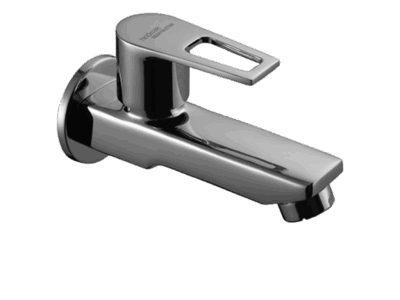 Aspiro Bib Cock Long Body with Wall Flange