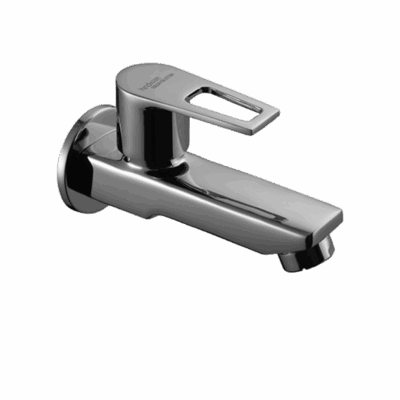 Aspiro Bib Cock Long Body with Wall Flange