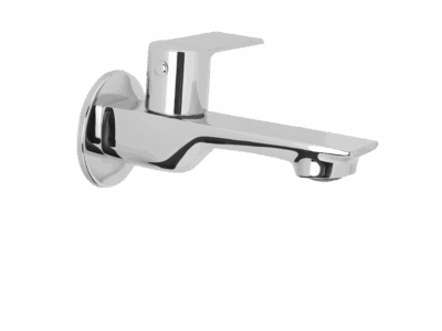 BIB COCK LONG BODY WITH WALL FLANGE