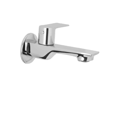 BIB COCK LONG BODY WITH WALL FLANGE