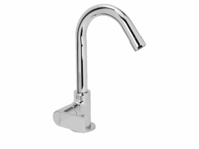 SWAN NECK TAP WITH LEFT HAND KNOB