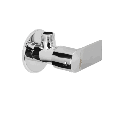 ANGULAR STOP COCK WITH WALL FLANGE