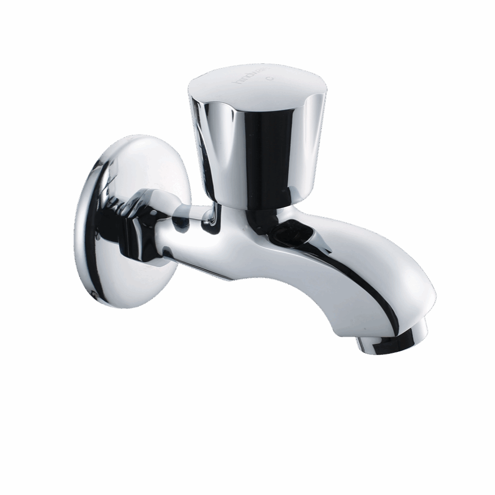 Contessa Neo Bib Cock with Wall Flange
