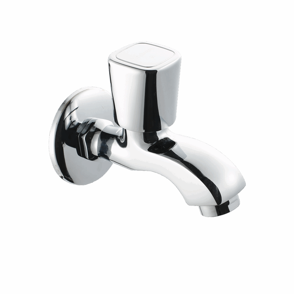 Dove Bib Tap with Wall Flange
