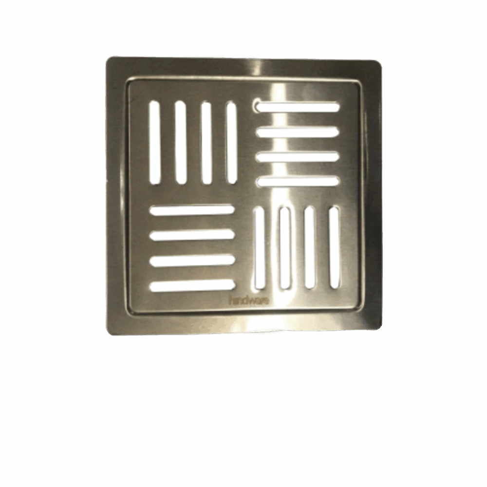 Square Drain Jali127mm Angular