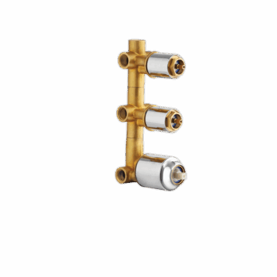 Concealed Body 4 Way Single Lever Divertor